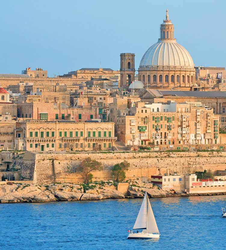 So we have, this is a tour of baroque churches, ancient temples and spectacular scenery as well as two Unesco World Heritage sites, the Palaces, cathedral and gardens of Valletta and Gozo s