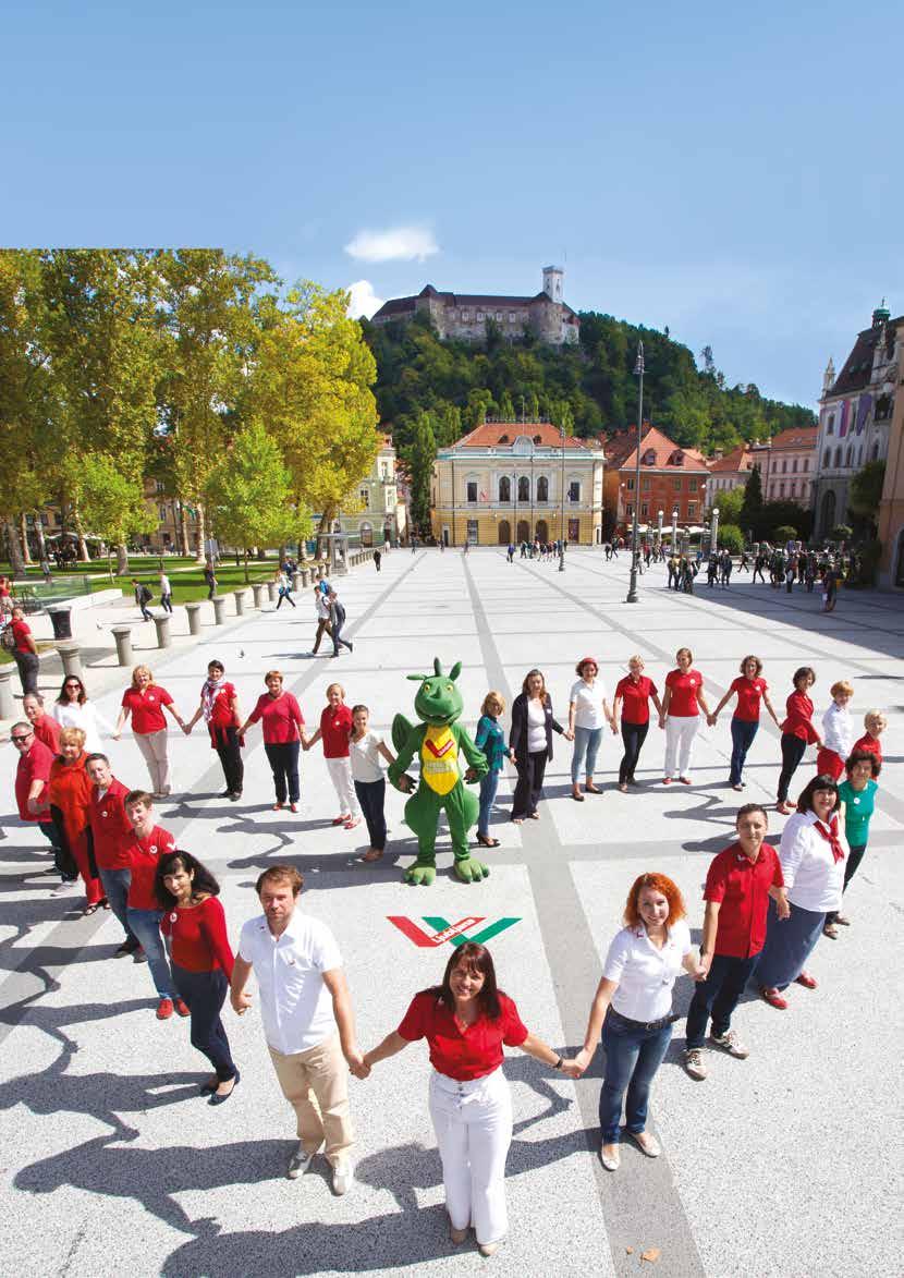 Ljubljana Tourism Ljubljana Tourism brings together a team of people who love Ljubljana and