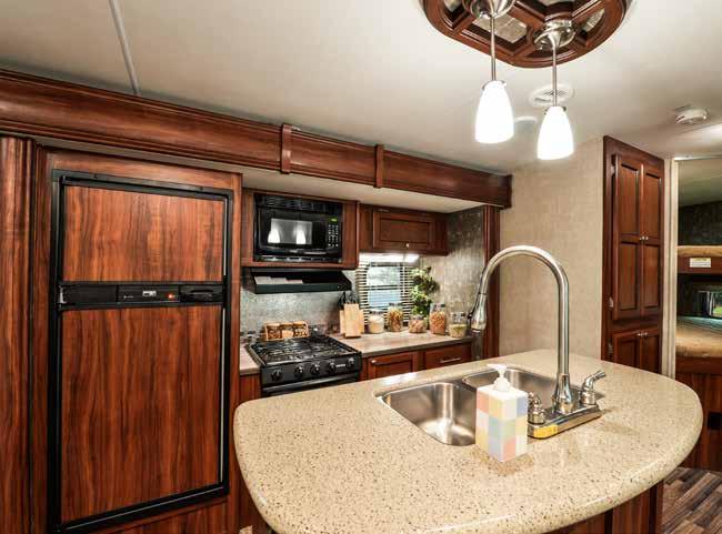 Chef s Kitchen For the chef in the family While large kitchens like this are typically reserved for luxury coaches in a
