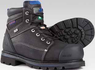 These boots have a durable Vibram Fire & Ice rubber outsole with full Goodyear welt construction, plus Duratoe caps to extend the life of the boot.