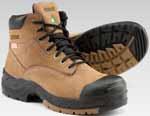5ANBDK2-6006 QUAD COMFORT STCP Work Boot CSA Grade 1 steel toe, comp. plate, ESR (Electric Shock Resistant) Nubuck leather upper. Polyurethane Duratoe. Breathable, moisture wicking Cambrelle lining.