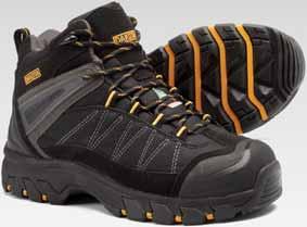 26039MDQC-AS MID-CUT HIKER STSP Mid-Cut Approach Hiker These Quad Comfort Anti-Slip mid cut approach hikers are ideal Polyurethane Nubuck and for warehouse areas, distribution nylon mesh upper.