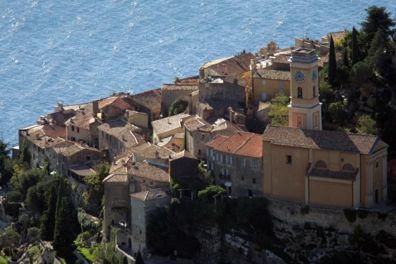 Eze village visit Eze has been described as an eagle's nest because of its