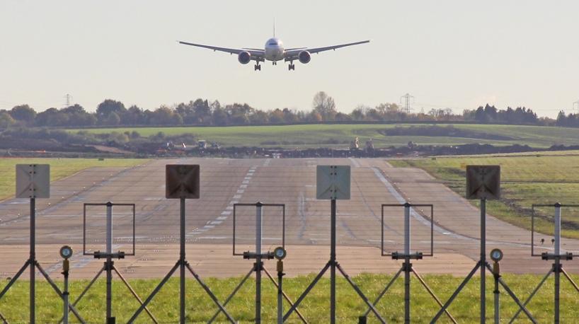 development and after considering two viable options in detail, the Airport submitted its preferred route - known locally as Option 5 - to the Civil Aviation Authority (CAA) in August this year.