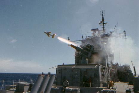 We did a firepower demonstration for the Task Force, including Seacat Missile firing and our Antisubmarine mortars.