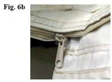 Over tightening the canopy may result in excessive wear or tearing of the fabric at seams, at corners or