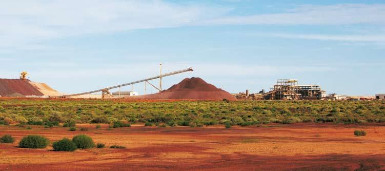 Prominent Hill processing plant Dear Shareholder, I am pleased to report to shareholders after my first year as Chairman of OZ Minerals.