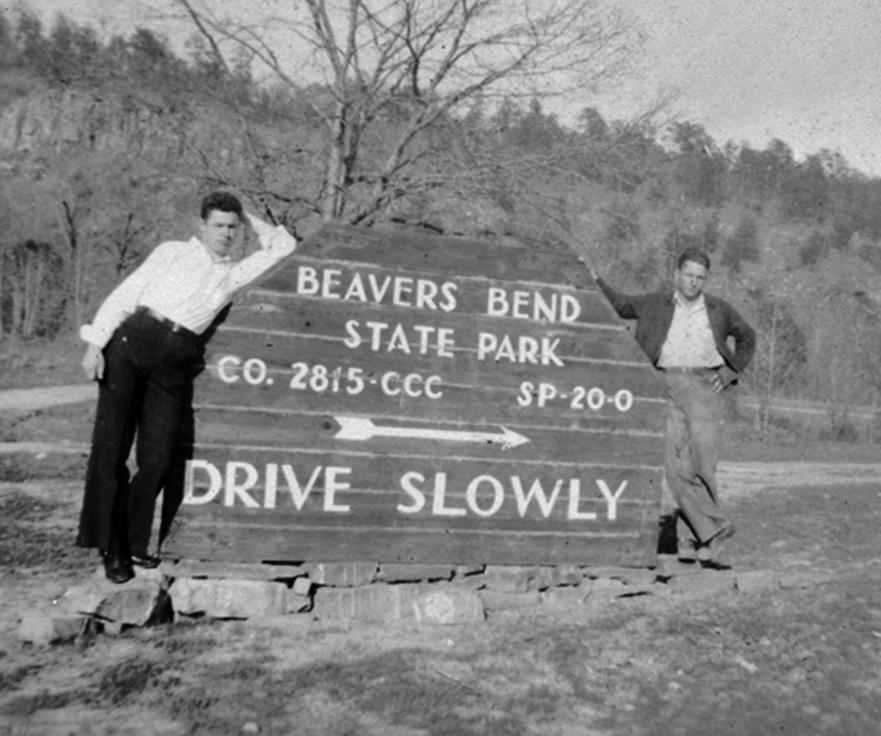 The New Deal provided the impetus for the development of Oklahoma s first state parks.