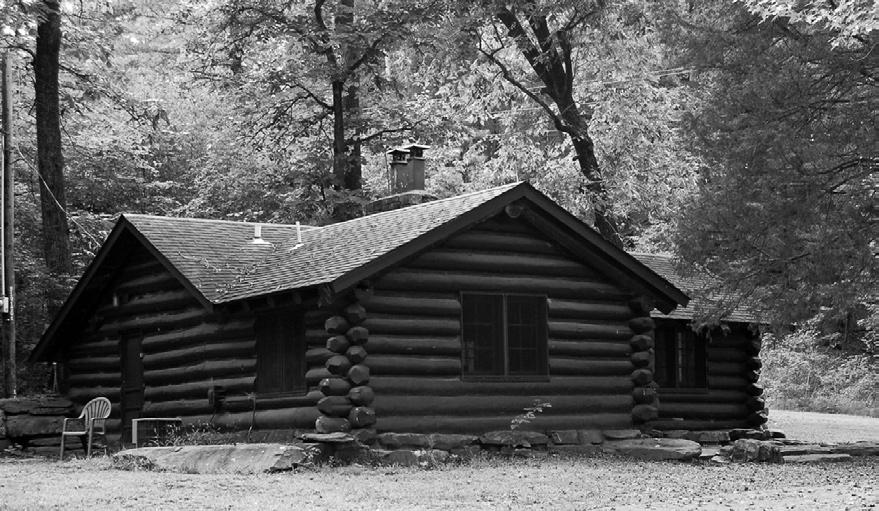 camp s caretaker. Now a rental cabin, this structure serves as an excellent example of CCC craftsmanship.