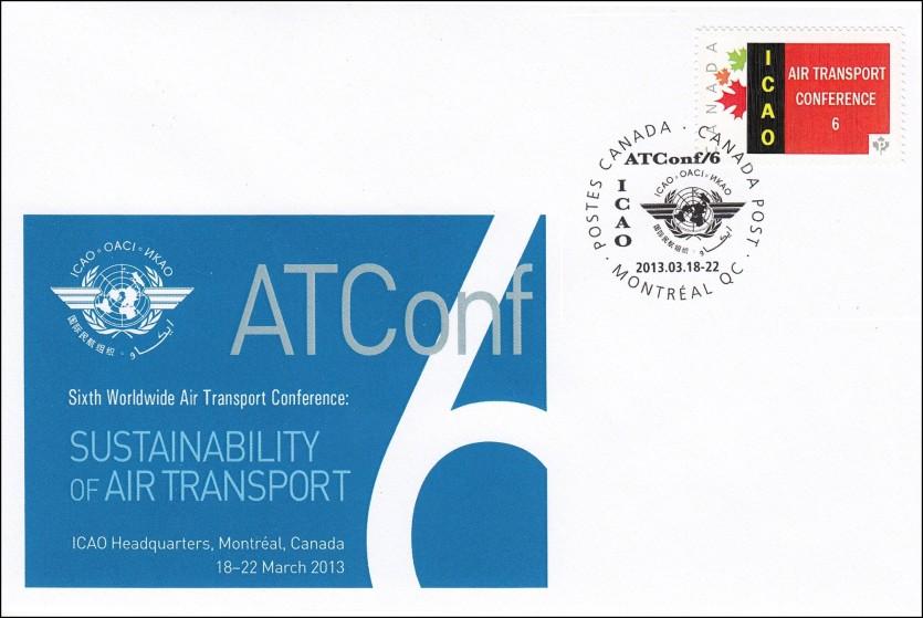 2013 Special cover issued for Conference H20. REV.