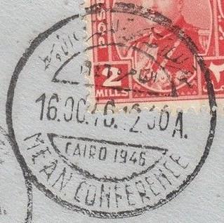 Obs. 24 Apr.-14 May 1946 Registry label used with H1.