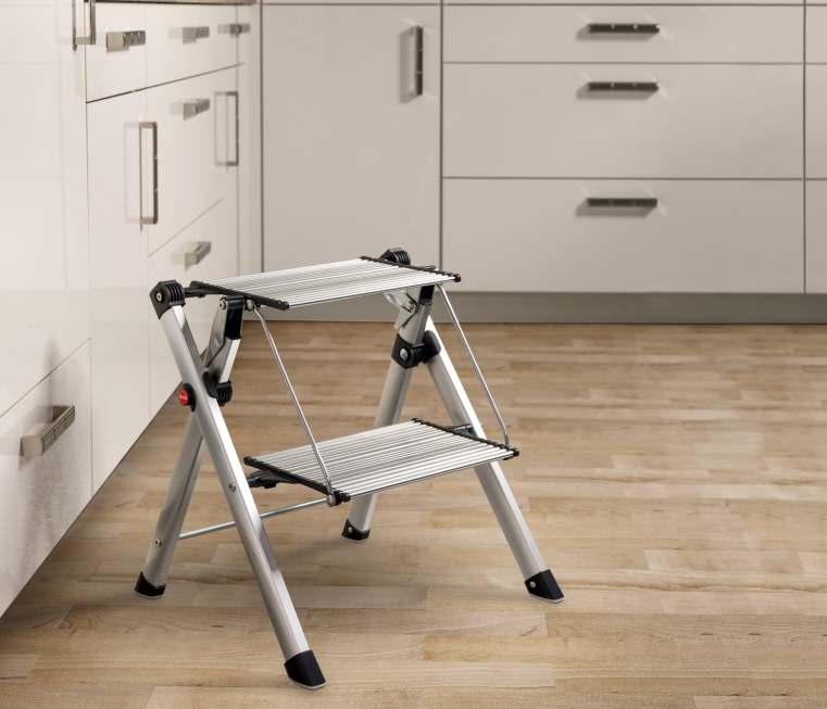 MINI LADDERS Hailo household ladders offer safety and functionality at the highest level.