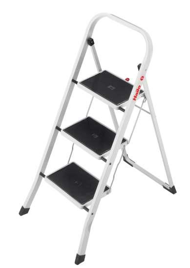 The sturdy steel folding step with