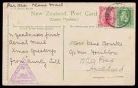 References are to the "New Zealand Airmail Catalogue" (NZAC) Third Edition (2009).
