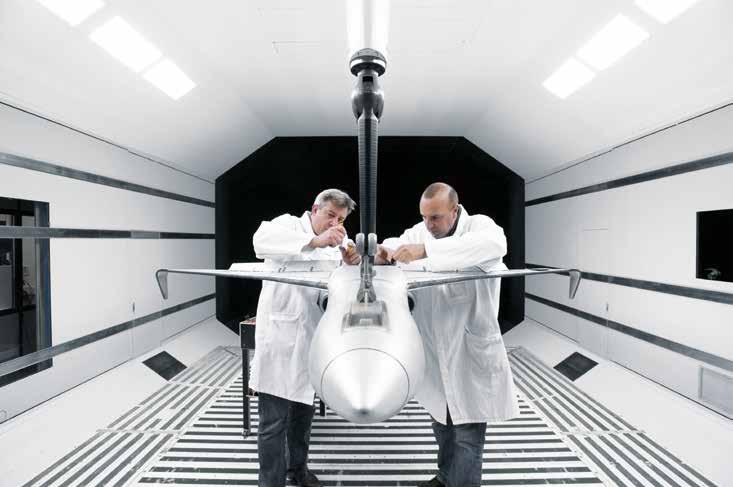 Supreme correlation between model and reality, an efficient work environment and detailed knowledge are the basis of our philosophy for the following services: High- and low-speed wind tunnel tests