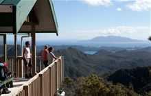Mt Heale Hut. Category: Serviced Facilities: 20 bunk beds, cooking, mattresses Bookings required Consider taking a side trip to the Mt Hobson (Hirakimata) summit for a 360 panoramic view.