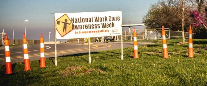 Work zone safety and awareness is important, not just today, not just one week out of the year. Dirks said. It is important every day you drive our Kansas roads.