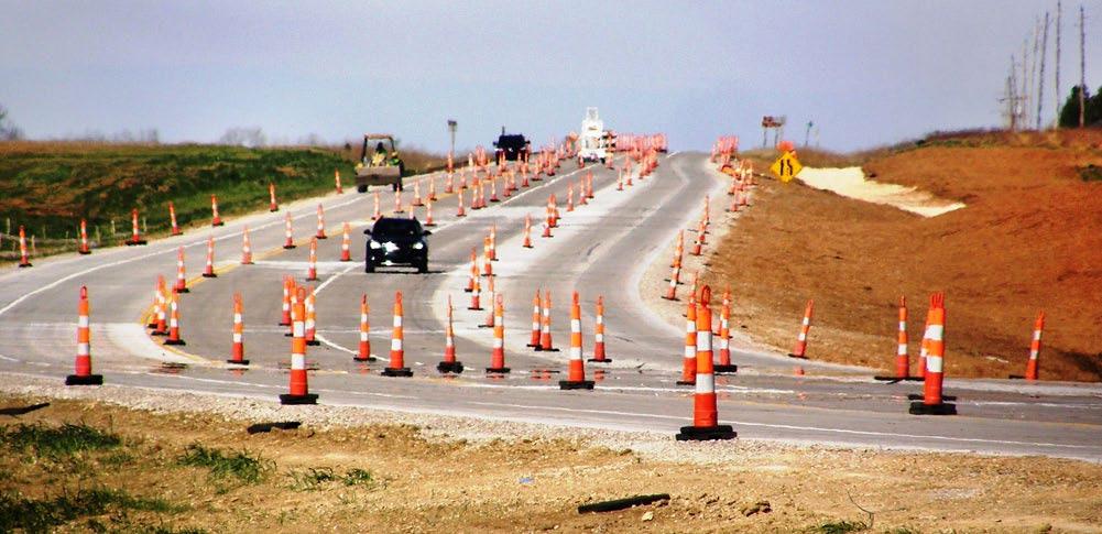 400 east of K-99 in Greenwood County. Koss Construction of Topeka is the contractor on the $4.6 million project.