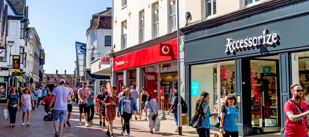 INVESTMENT CONSIDERATIONS The largest town in Suffolk and one of the principal shopping centres in East Anglia Prime retail location on the pedestrianised Tavern Street A large regeneration scheme is