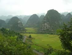 Wanfenglin Scenic Area in Xingyi City Wanfenglin (Thousand Peaks Forest) is a national Geo-park with magnificent Karst landscape and rich of Buyi ethnic minority culture.