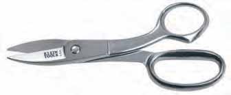 Electrician s Scissors Electrician s Scissors Stainless Steel Electrician s Scissors Stripping Notches Designed for telecom and electrical applications and heavy-duty use.