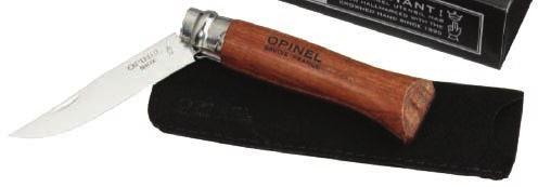 Ebony 001352 No 8 S/S polished blade, hand-varnished ebony handle, boxed, with velvet sleeve 001457 Slimline 8cm