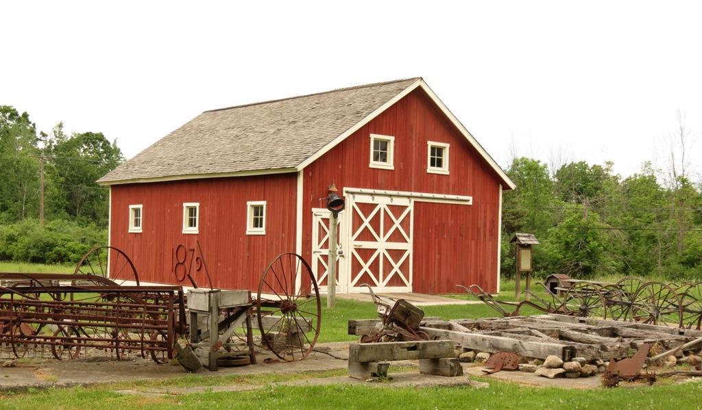The move helped to ensure the safety and future of the barn, in addition to replacing a barn at Cranberry Lake Farm that was lost to fire.