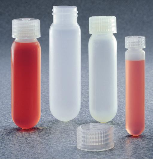 2 33 10 100 Thermo Scientific Nalgene Oak Ridge High-Speed Centrifuge Tubes; PC or PPCO, PP screw closures Nalgene Oak Ridge High-Speed Centrifuge Tubes are strong and have excellent mechanical