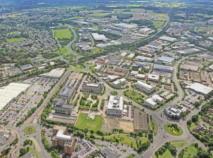 organisations, Bracknell is just one hour from London and includes a range of occupiers, such as,