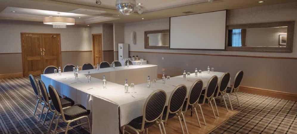 Two modern function suites cater for groups of all sizes up to 200, and