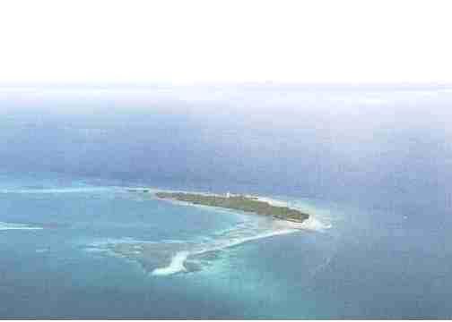 coral rag island, 8 miles south of