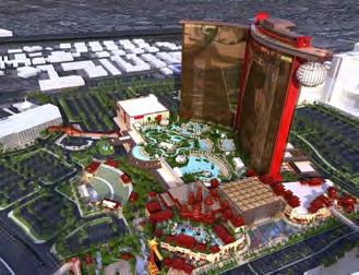 is building its third hotel behind its two Las Vegas casinos, an ambitious lake and fantasy island project called Wynn Paradise. The $1.