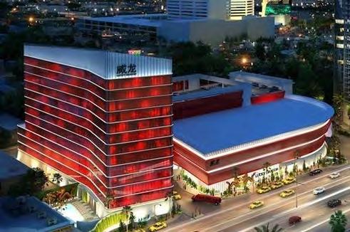 LUCKY DRAGON HOTEL & CASINO MGM Resorts International s new $100 million outdoor dining and entertainment district named The Park Las Vegas is located between New York-New York and Monte Carlo