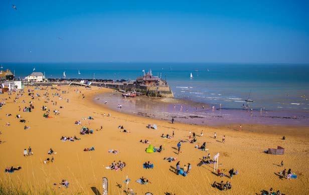 Broadstairs What to do: Charles Dickens used to holiday on the small, sandy beach that is