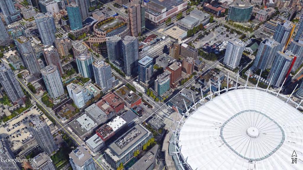SITE CONTEXT 118-150 Robson Street is located across the