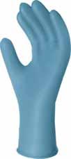 NITRILE GLOVES BLURITE PLUS NITRILE EXAMINATION GLOVES Durable nitrile examination grade gloves with excellent tensile strength. They resist a wide variety of chemicals and have been chemo tested.