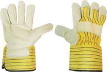 124168 217 Universal Size 10 x 12 RONCO GRAIN LEATHER FITTER GLOVES Made from premium quality grain leather, these rugged industrial gloves offer a cool cotton lined palm for long wear comfort.