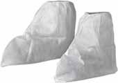 SHOE & BOOT COVERS KLEENGUARD* A10 LIGHT-DUTY SHOE COVERS Fully elasticized, low skid, lightweight, spunbond, polypropylene material that provides great comfort.