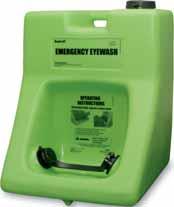 123691 25176 4L 4 PORTA STREAM II PORTABLE EMERGENCY EYEWASH STATIONS Offers versatile portability and 15 minutes of uninterrupted flushing - without costly plumbing.