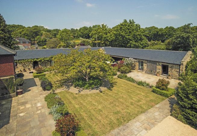 The Property Park Farm is an impressive, newly refurbished farmhouse constructed of stone with white weather boarded upper elevations under a slate roof.