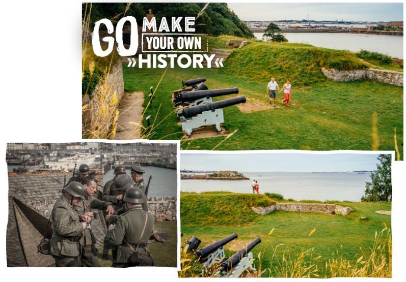 Go Make Your Own History The Guernsey Occupation, between June 1940 and May 1945, cast a long shadow over the 20th century and