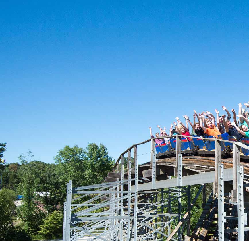 OUTINGS Outings Bring your employees to the parks for a fun-filled day without a catered meal. Outing tickets are date specific (minimum group size of 15).