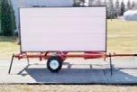 These include but are not limited to the following: trailer signs, sandwich board signs (a-frame signs), and yard signs.