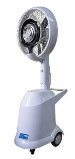 outdoor > others> misting fan The White Mist Fan 02 Art# 90153 Misting is an excellent solution to outdoor heat where air-conditioning is not possible!