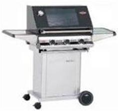 Outdoor > Gas Barbecue BeefEater S3000E 3-Burner Gas Barbecue Grill (Pedestal Trolley) - Cabinet style trolley for a neat storage space - Number of Burners: 3 burners - Cook Tops: Porcelain enamel