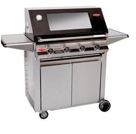 Outdoor > Gas Barbecue BeefEater S3000E 5-Burner Gas Barbecue Grill (Designer Cart) - Cabinet style trolley for a neat storage space - Number of Burners: 5 burners - Cook Tops: Porcelain enamel