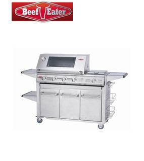 Outdoor > Gas Barbecue BeefEater SL4000S 5-Burner Gas Barbecue Grill - Cabinet style trolley for a neat storage space - Number of Burners: 4 burners +1 burner - Cook Tops: Stainless Steel - Roasting