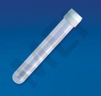 MEI TEST TUBE WITH SCREW CAP (MEP - 113) These Polypropylene tubes provide excellent action for RIA, coagulation &