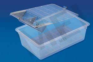 Animal Cage (Twin Grill) (MEP - 03) Adding in line with the existing range, these Animal Cages are provided with a Stainless steel grill at the