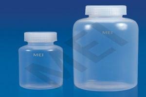 MEI REGAENT BOTTLES WIDE MOUTH) (MEP - 85) These Wide Mouth Reagent Bottles are available in Polypropylene as well as Polyethylene.